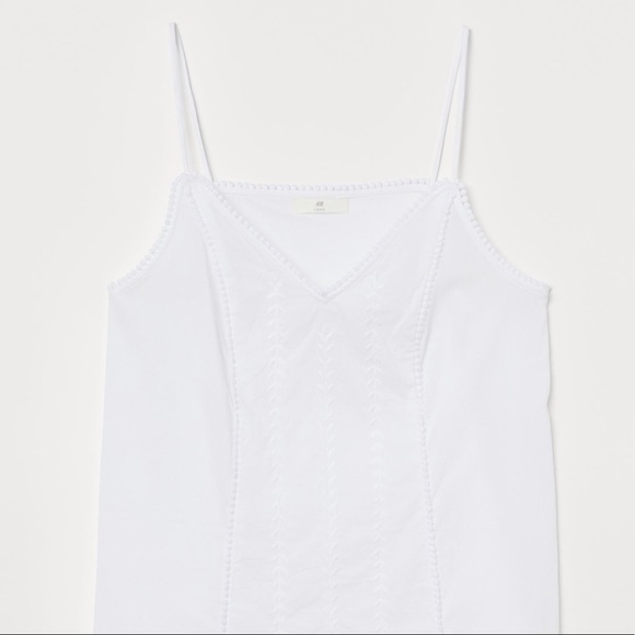 Embroidered Cotton Cami - Picture 5 of 5